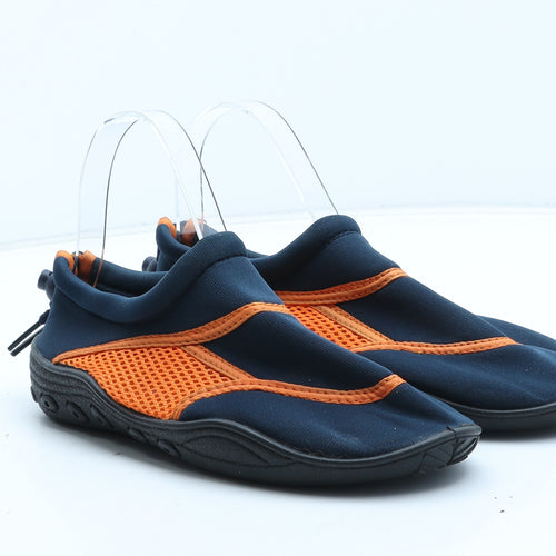 Donnay Womens Blue Colourblock Synthetic Slip On Casual UK - Aqua Shoes