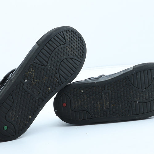Kickers Girls Black Synthetic Mary Jane Casual UK 13 30 - UK Size Estimated 13