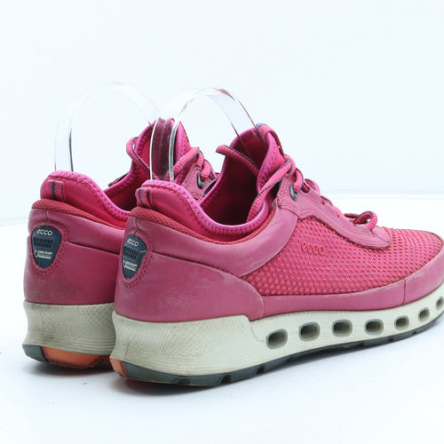ECCO Womens Pink Synthetic Trainer UK