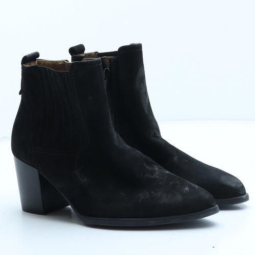 Gabor Womens Black Synthetic Chelsea Boot UK