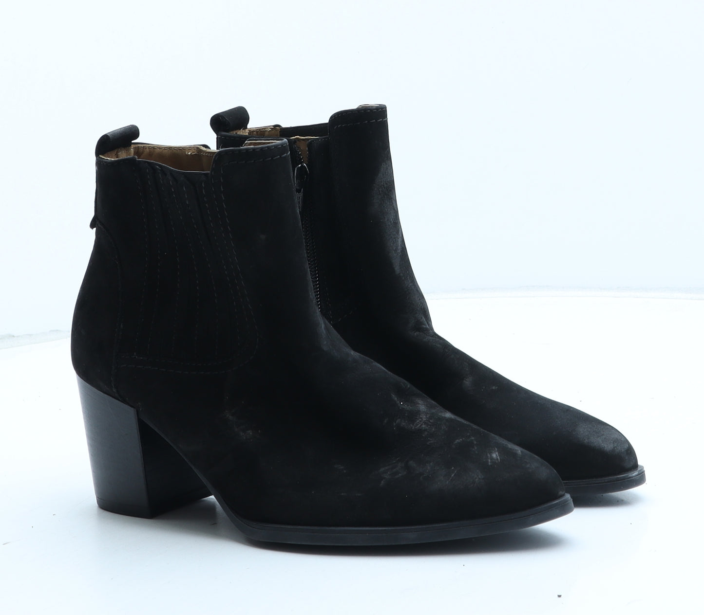 Gabor Womens Black Synthetic Chelsea Boot UK