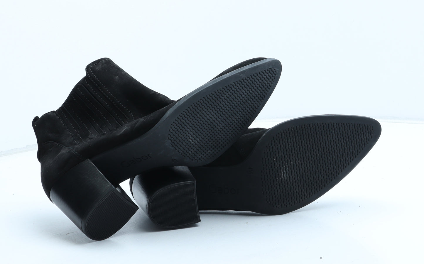 Gabor Womens Black Synthetic Chelsea Boot UK