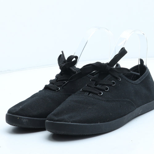 Primark Womens Black Synthetic Trainer Casual UK