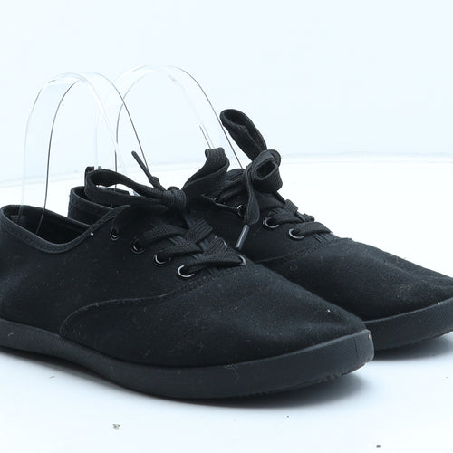 Primark Womens Black Synthetic Trainer Casual UK