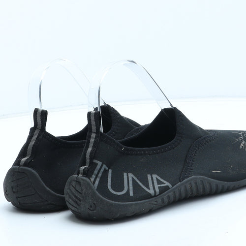 Hot Tuna Mens Black Synthetic Slip On Casual UK 8 - Aqua Shoes
