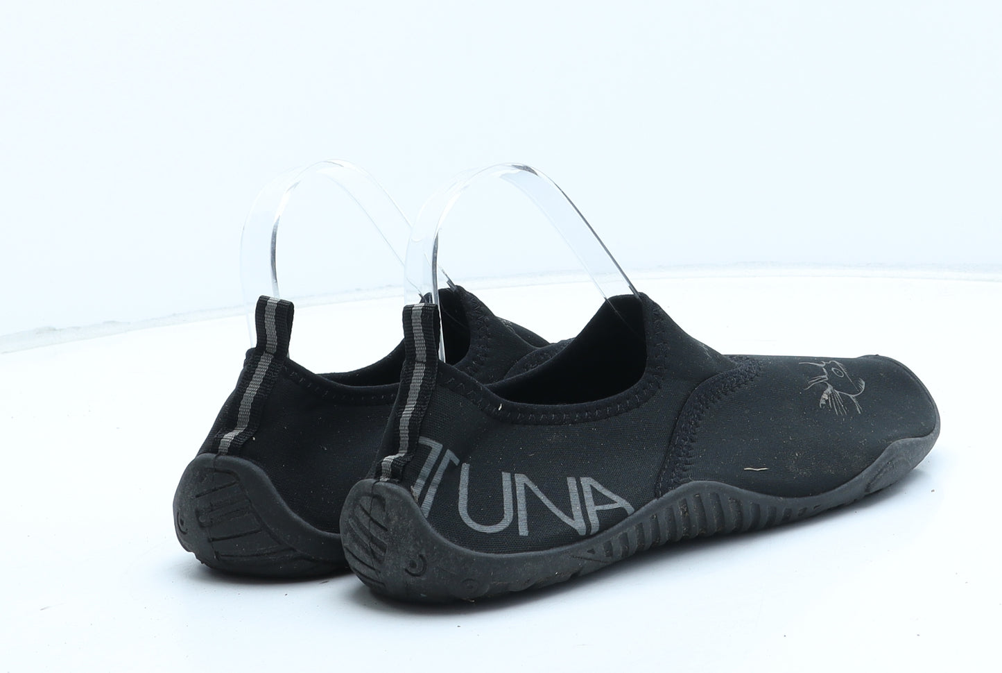 Hot Tuna Mens Black Synthetic Slip On Casual UK 8 - Aqua Shoes