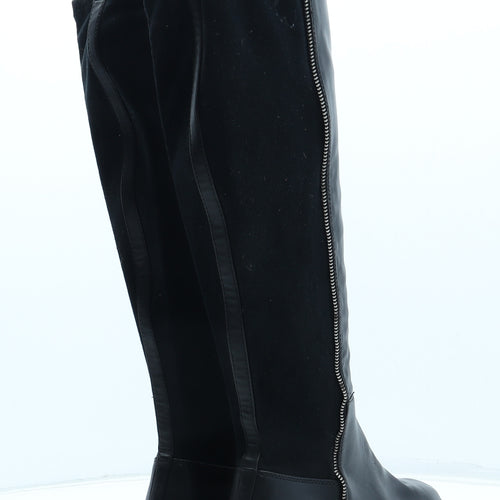 Matalan Womens Black Polyester Bootie Boot UK