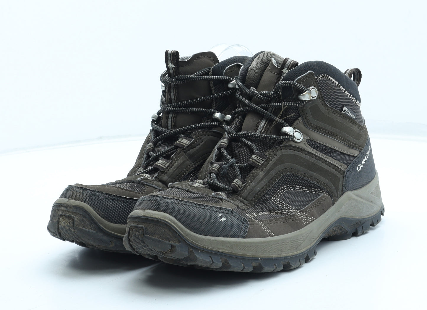 Quechua Womens Brown Polyester Bootie Boot UK