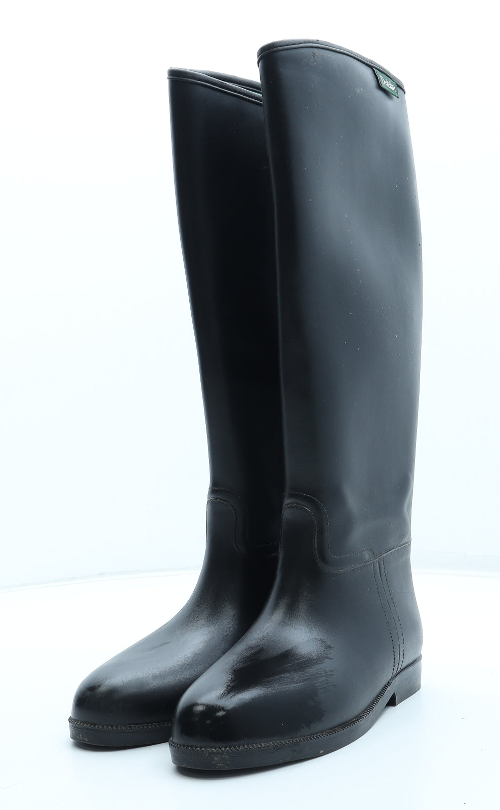 Dublin Womens Black Rubber Wellies Boot UK