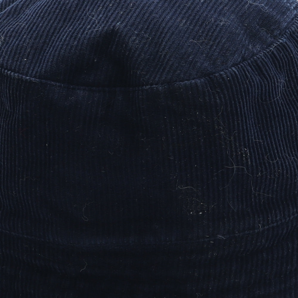 Accessorize Womens Blue Cotton Bucket Hat One Size