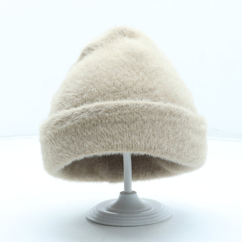 NEXT Womens Beige Nylon Beanie One Size