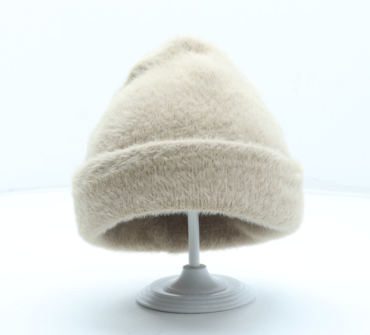NEXT Womens Beige Nylon Beanie One Size