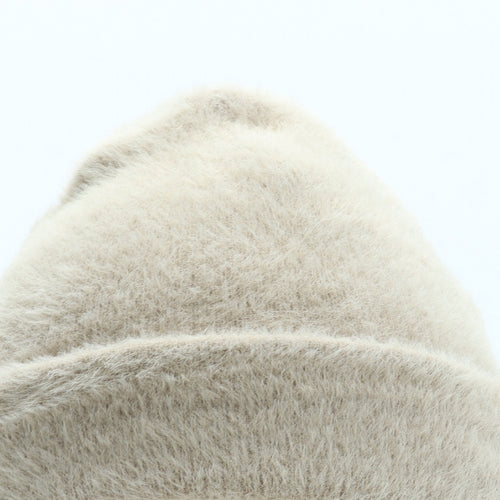 NEXT Womens Beige Nylon Beanie One Size