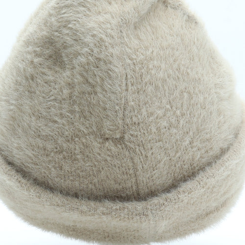 NEXT Womens Beige Nylon Beanie One Size