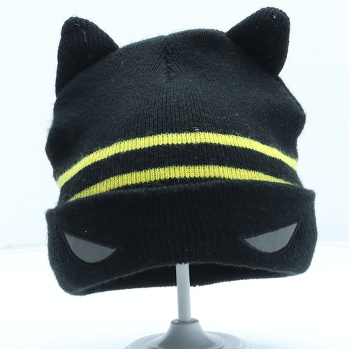 Primark Boys Black Acrylic Beanie One Size