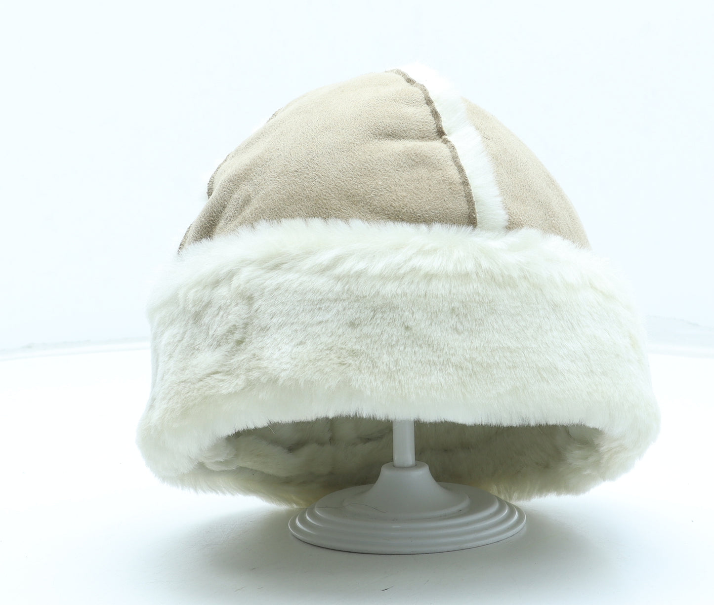 Debenhams Womens Beige Acrylic Winter Hat One Size