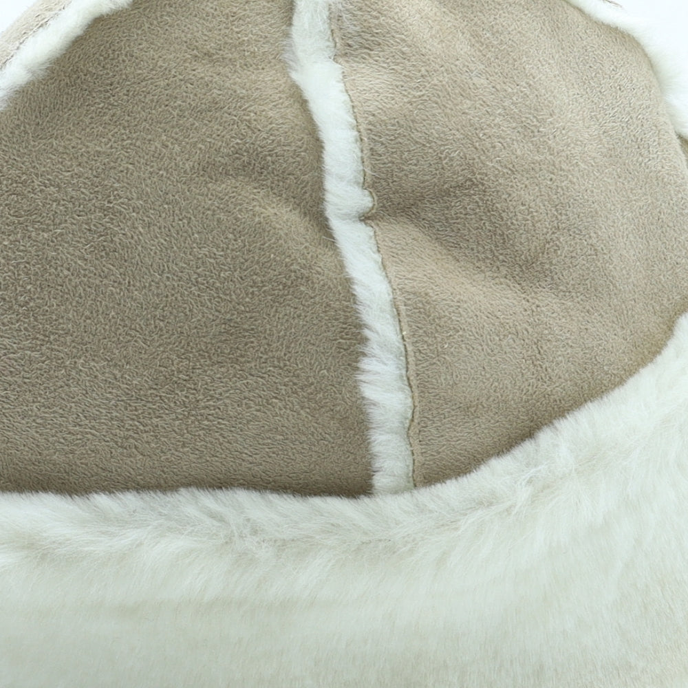 Debenhams Womens Beige Acrylic Winter Hat One Size