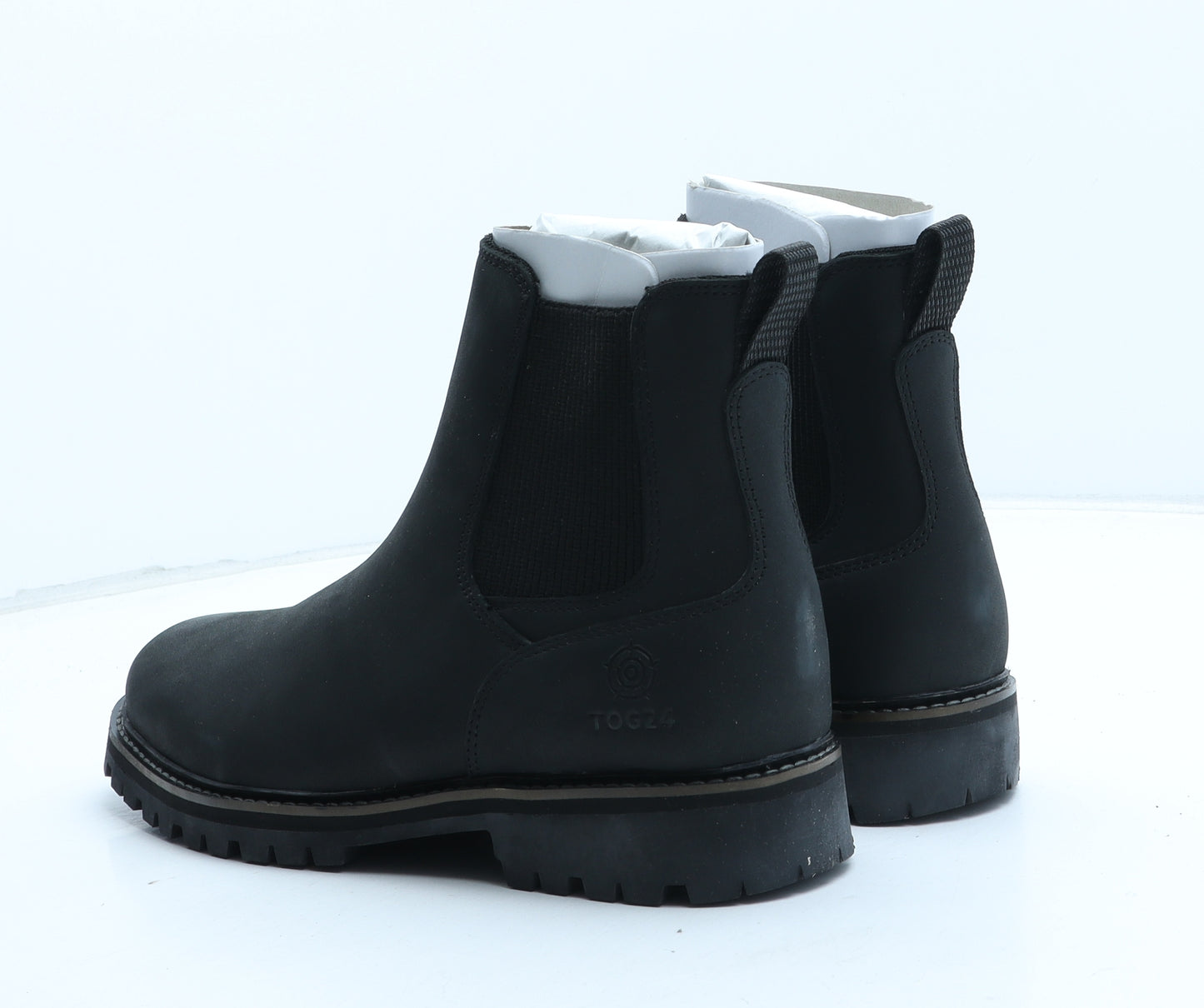 TOG24 Womens Black Leather Chelsea Boot UK