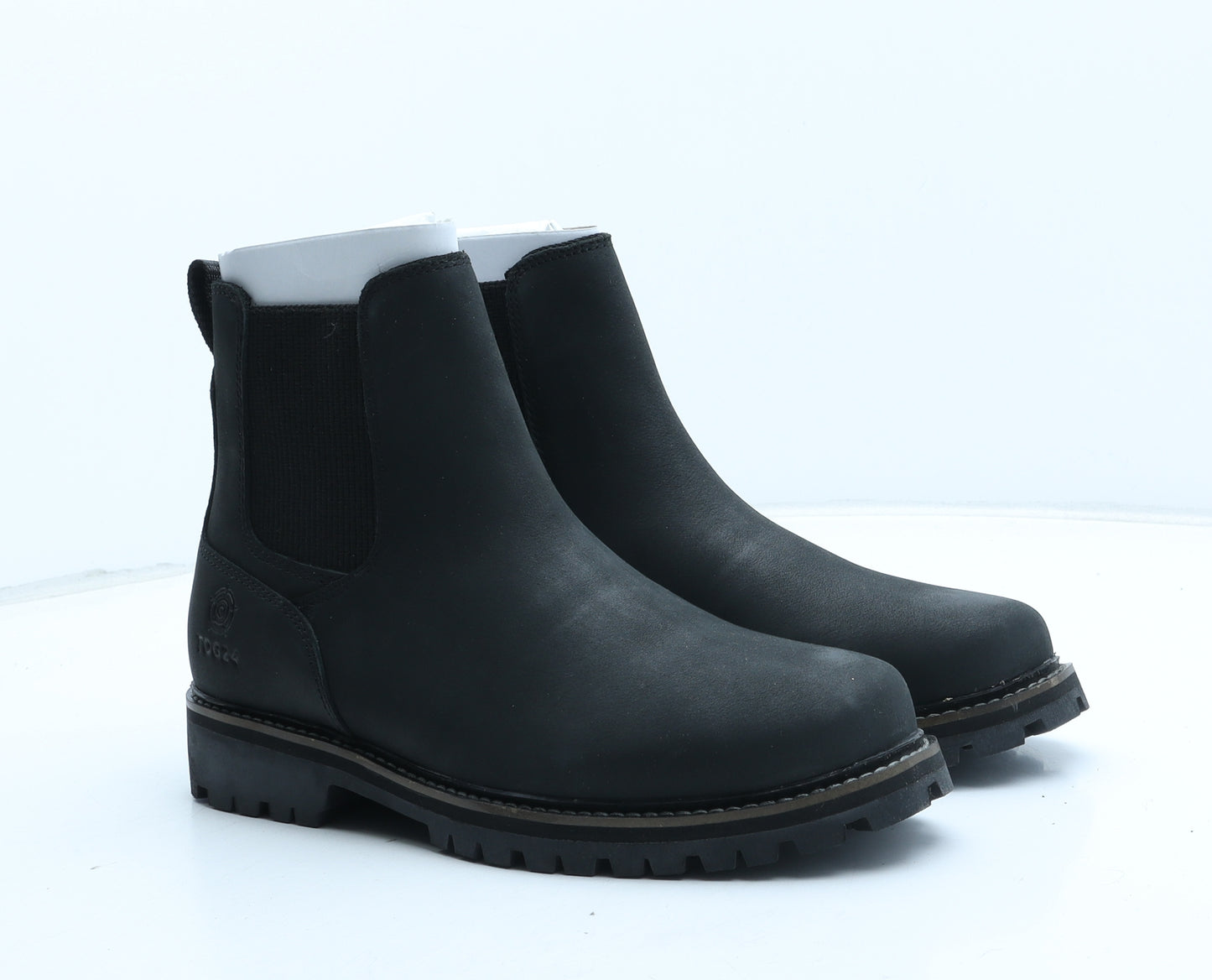 TOG24 Womens Black Leather Chelsea Boot UK
