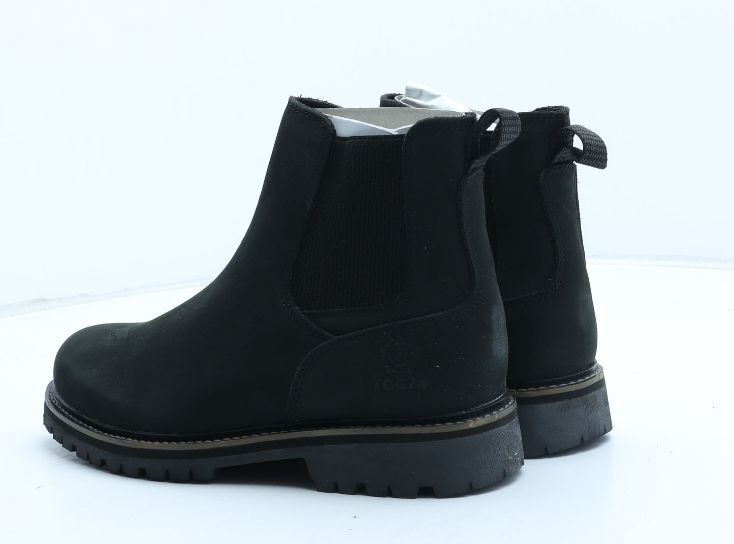 TOG24 Womens Black Leather Chelsea Boot UK