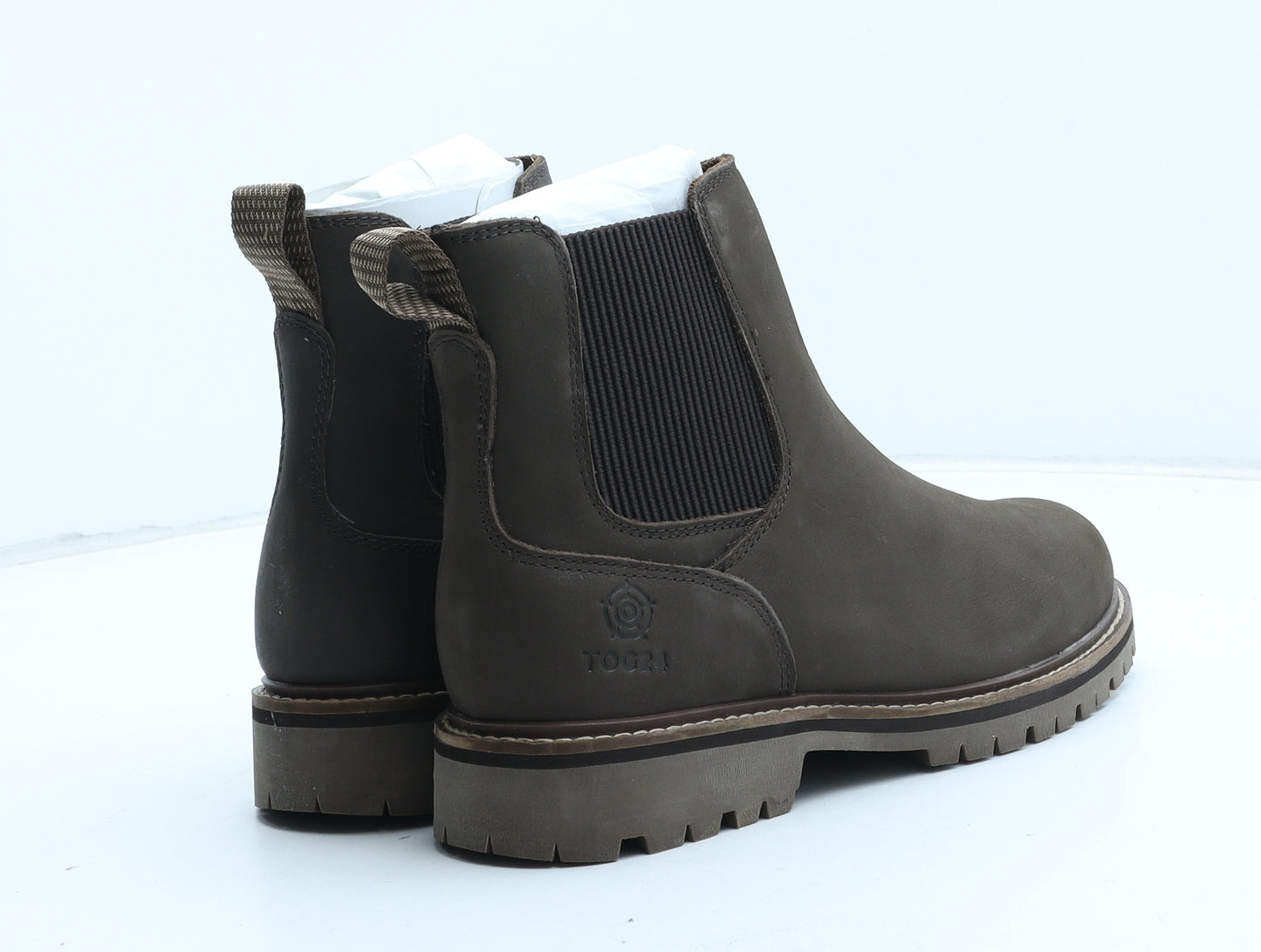 TOG24 Womens Brown Leather Chelsea Boot UK
