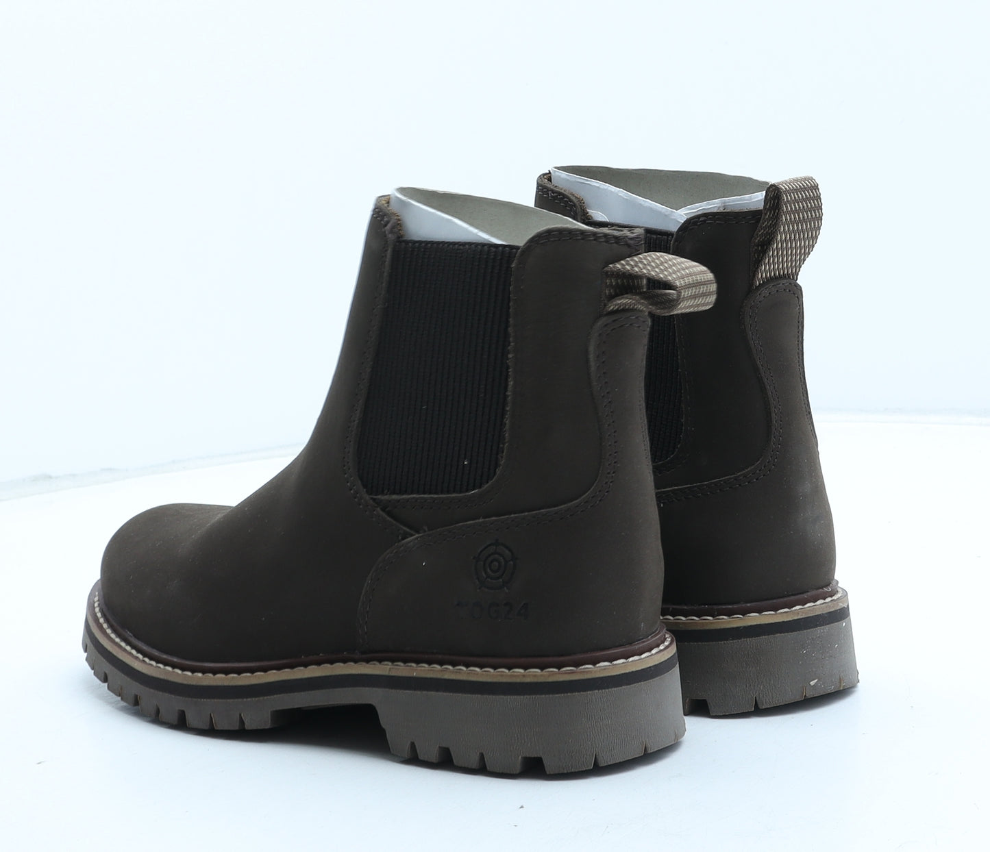 TOG24 Womens Brown Leather Chelsea Boot UK