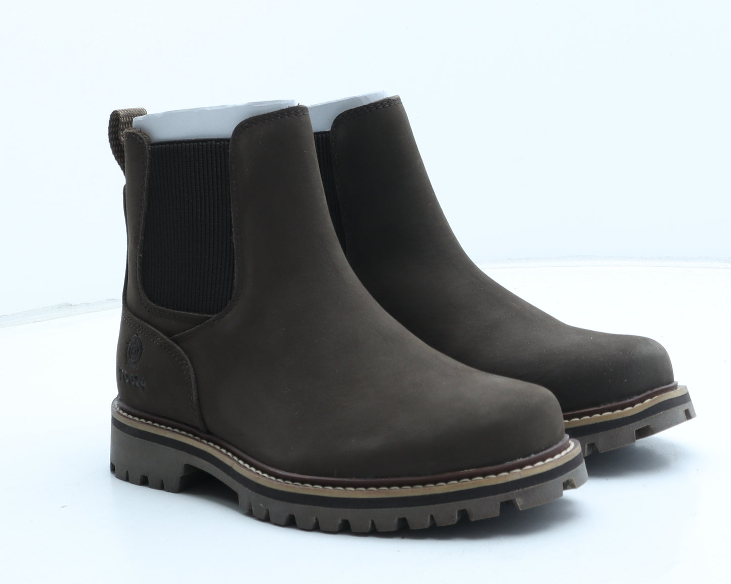 TOG24 Womens Brown Leather Chelsea Boot UK