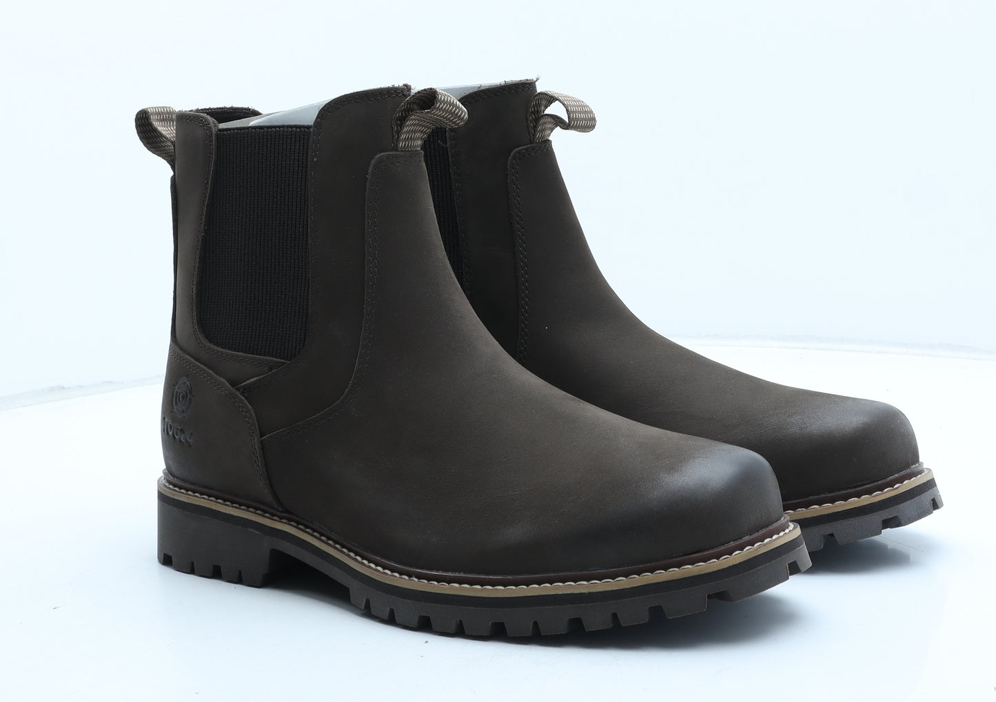 TOG24 Mens Brown Leather Chelsea Boot UK 11