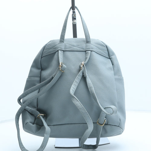 Primark Womens Green PVC Backpack Size Medium