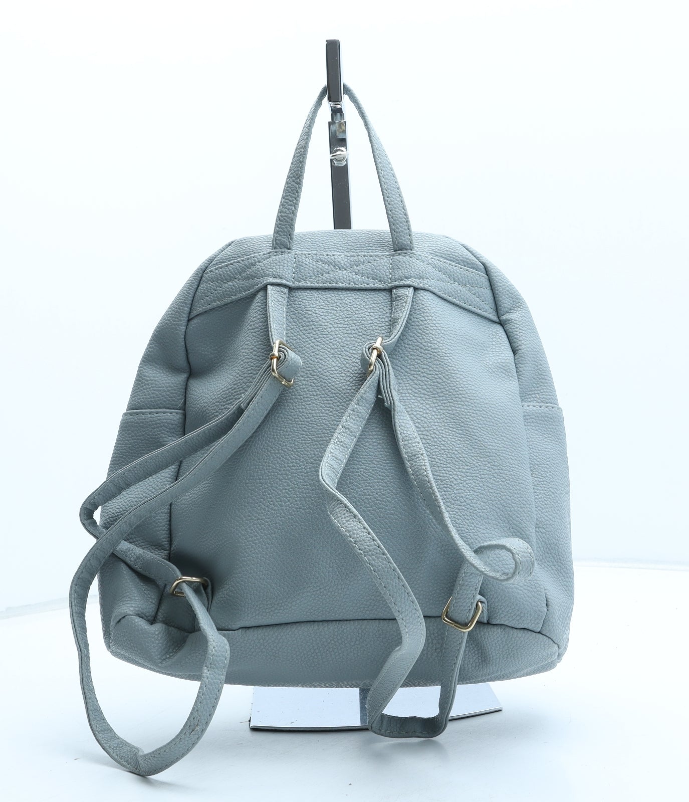 Primark Womens Green PVC Backpack Size Medium