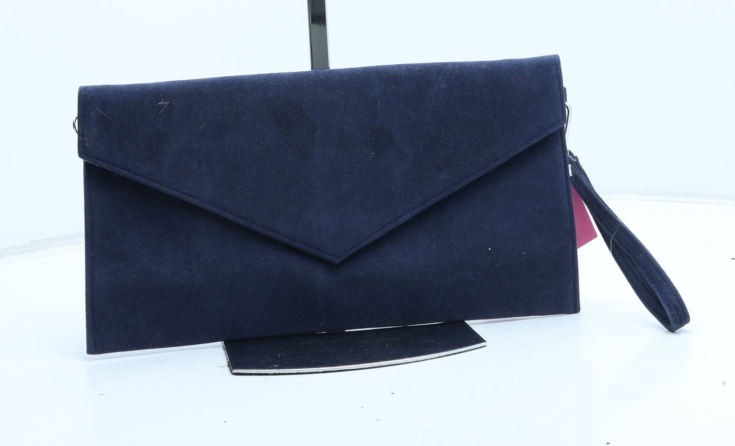 Anladia Womens Blue Polyester Clutch Size Medium