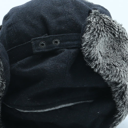 Matalan Womens Grey Wool Trapper Hat One Size
