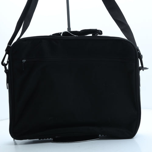 Trust Mens Black Polyester Laptop Bag Size Large