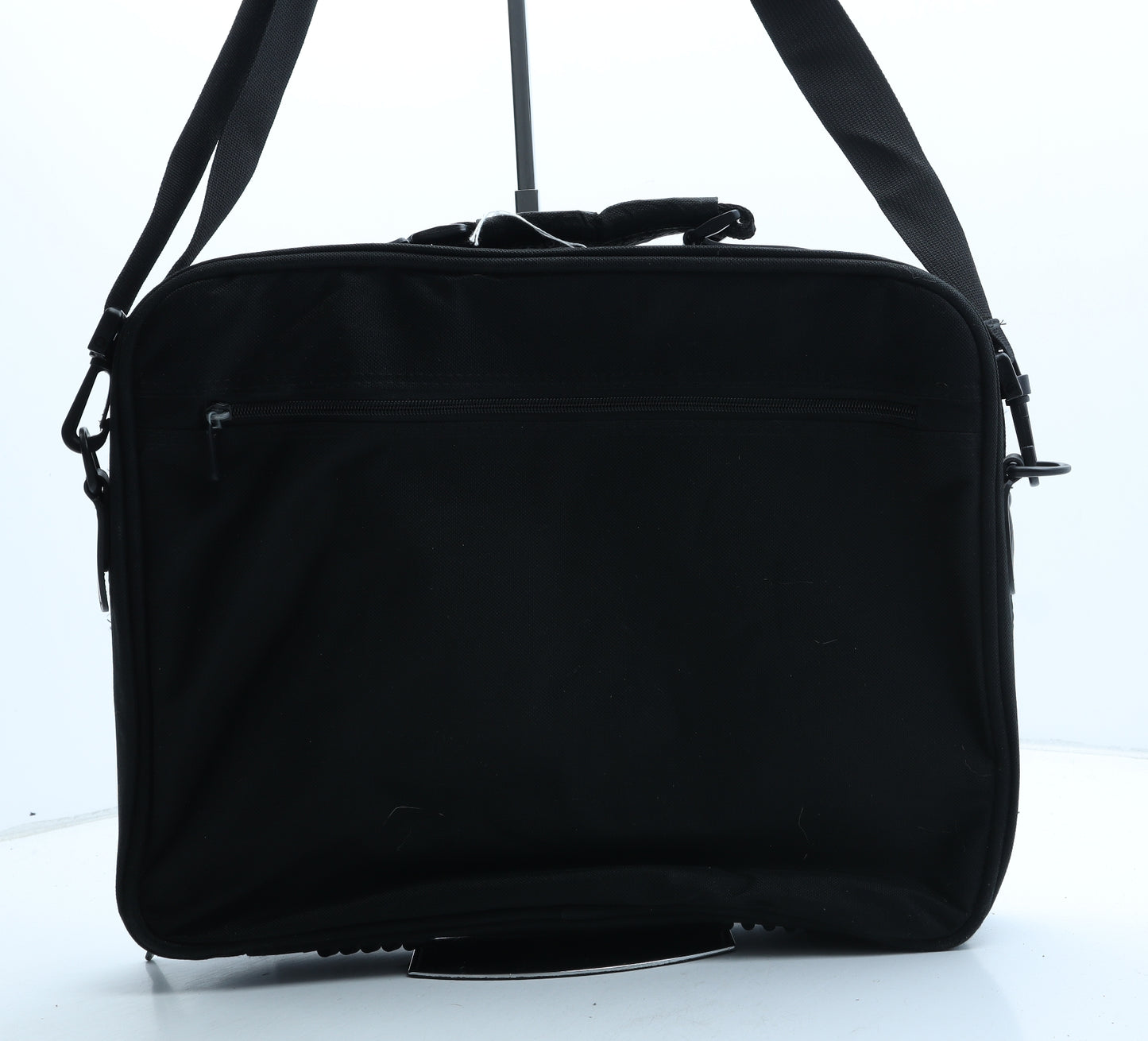 Trust Mens Black Polyester Laptop Bag Size Large