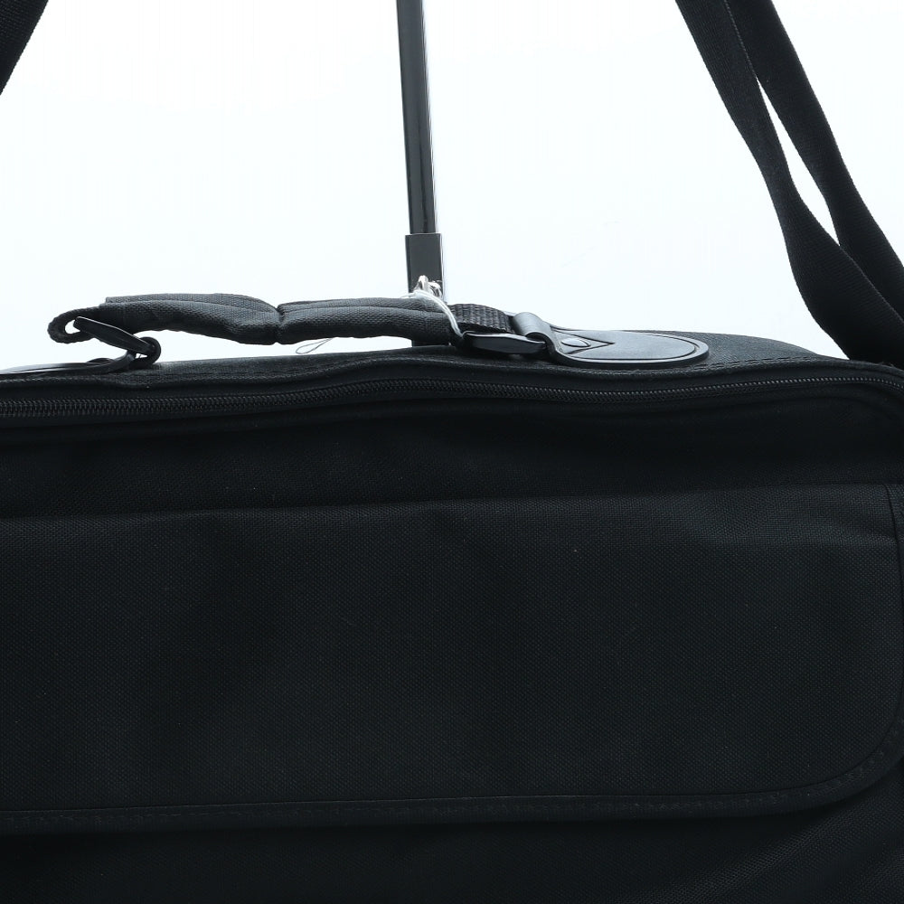 Trust Mens Black Polyester Laptop Bag Size Large