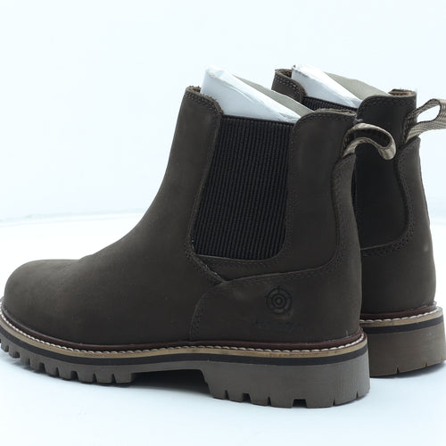TOG24 Womens Brown Leather Chelsea Boot UK