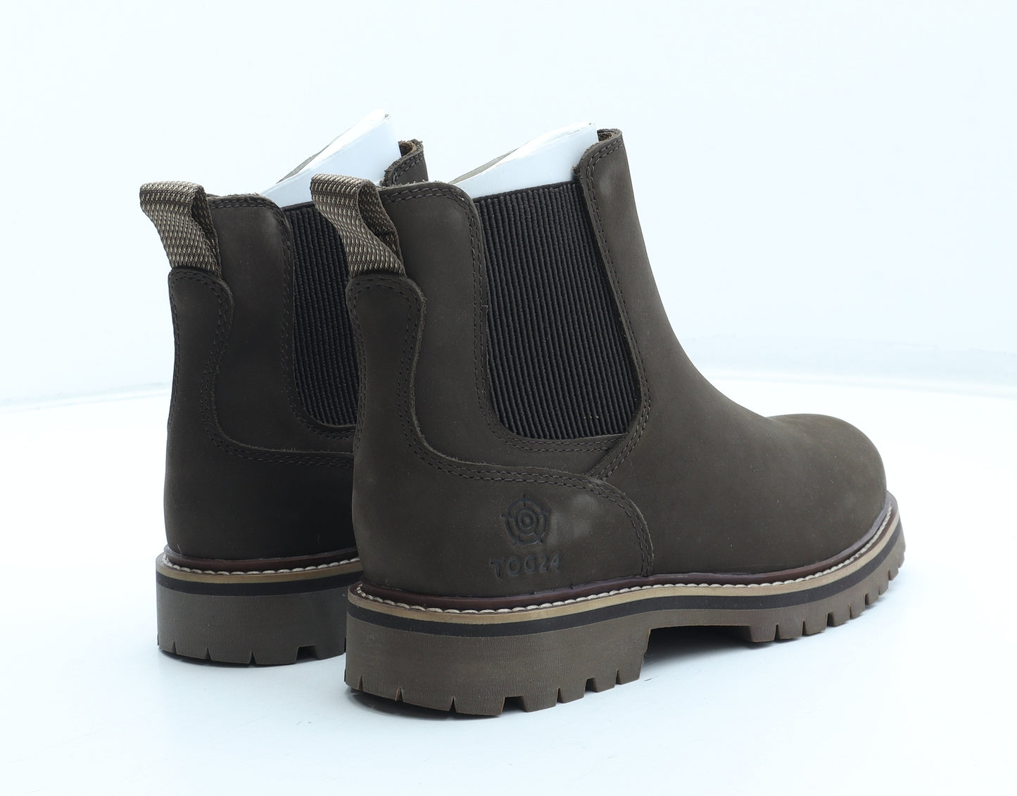 TOG24 Womens Brown Leather Chelsea Boot UK
