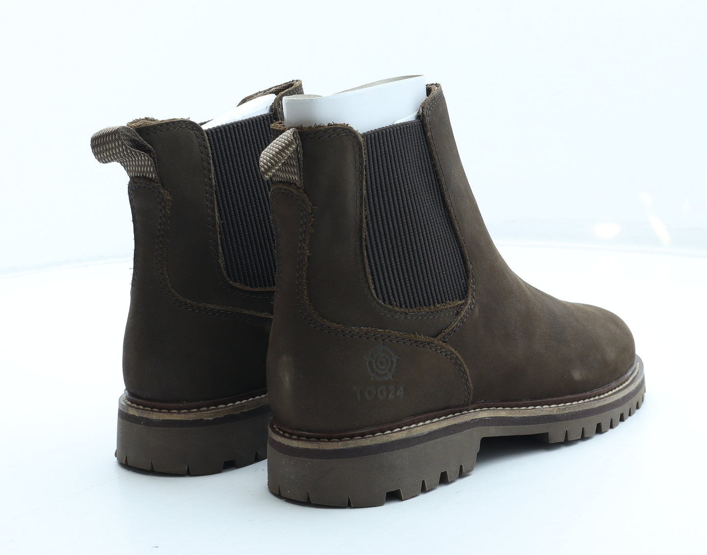 TOG24 Womens Brown Leather Chelsea Boot UK