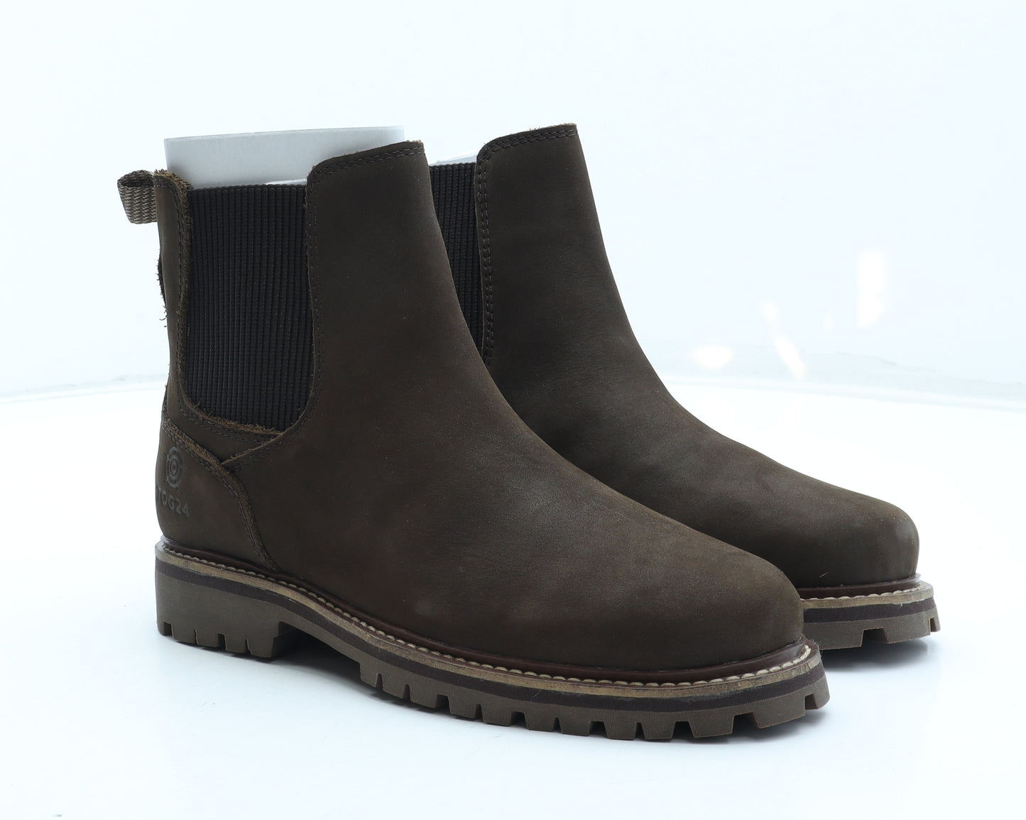 TOG24 Womens Brown Leather Chelsea Boot UK