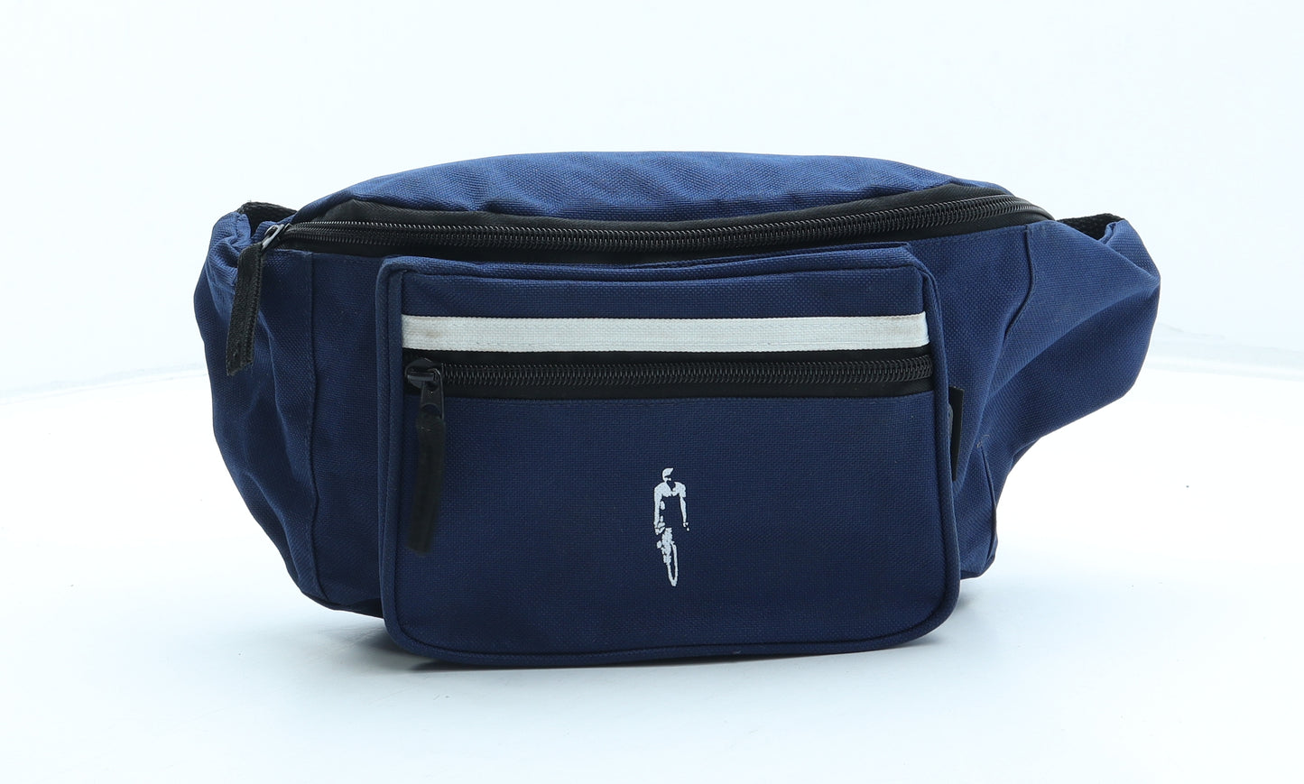 Preworn Womens Blue Polyester Belt Bag & Waist Pack Size Small