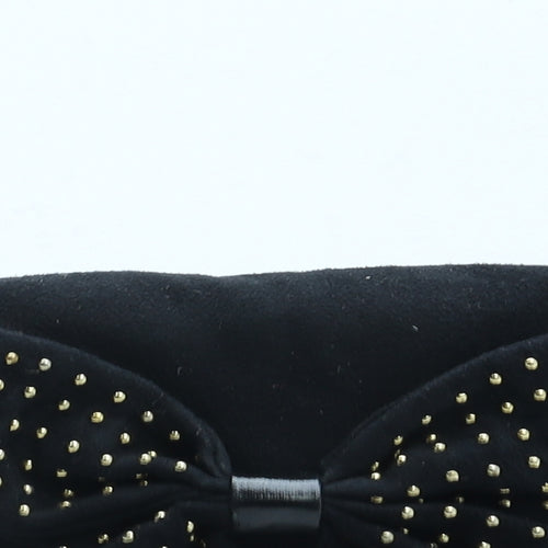 Topshop Womens Black Polyester Shoulder Bag Size Small