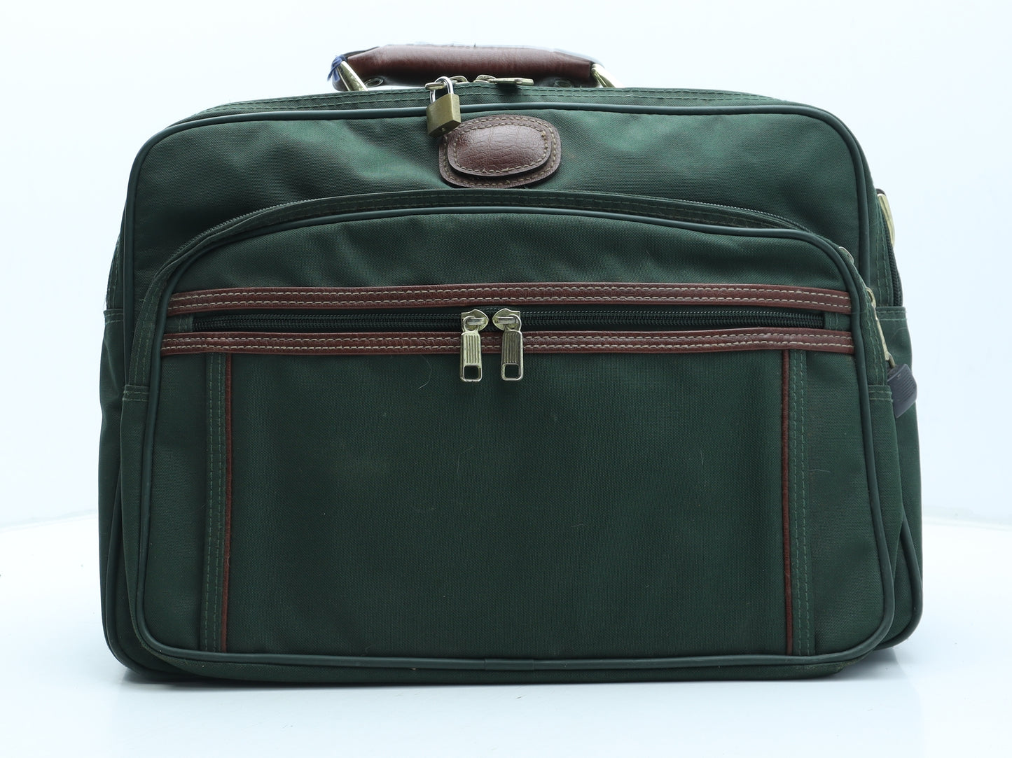 Marks and Spencer Mens Green Polyester Duffle Size Large