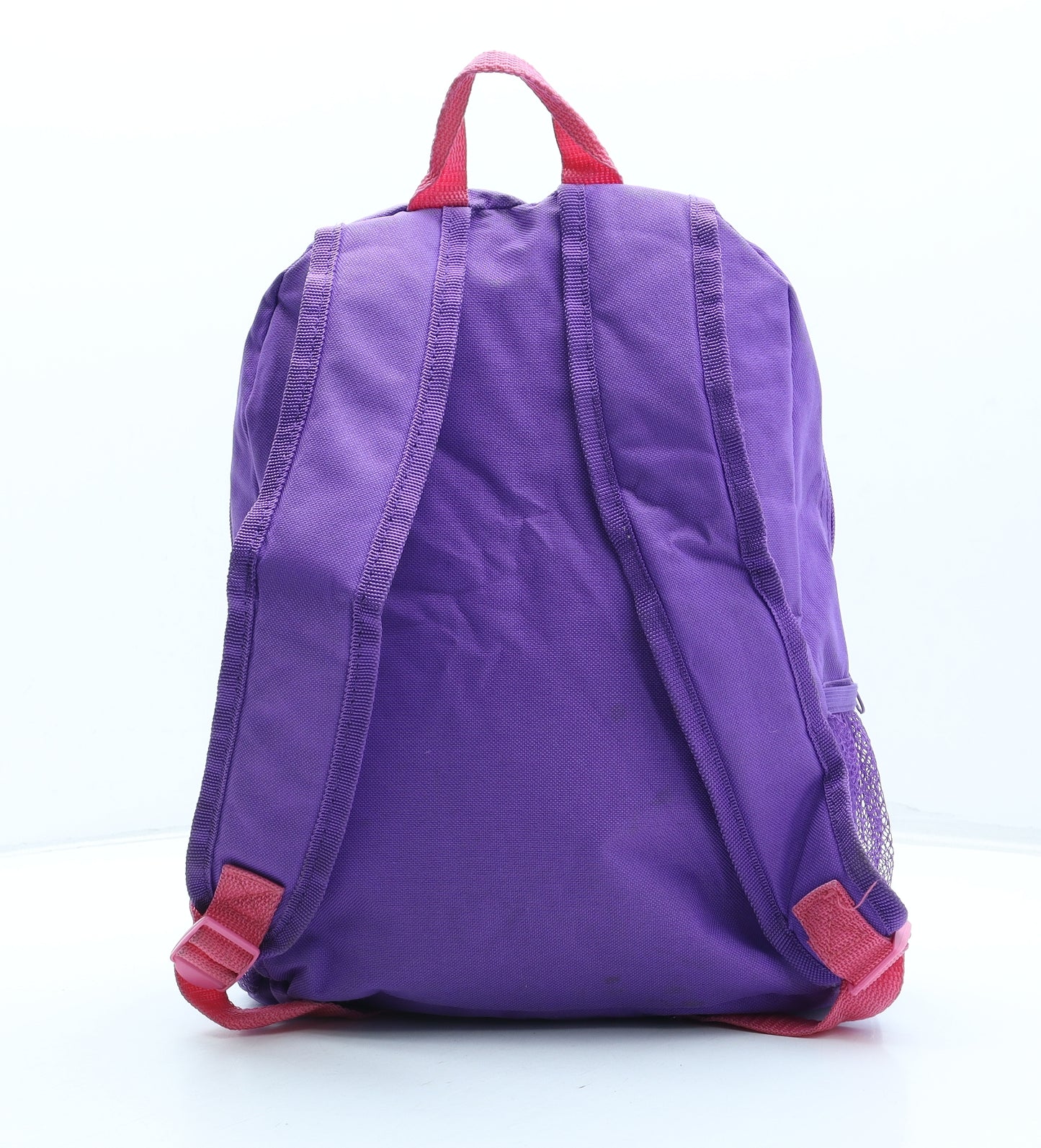 Character.com Girls Multicoloured Geometric Polyester Backpack Size Medium Zip - PJ Masks