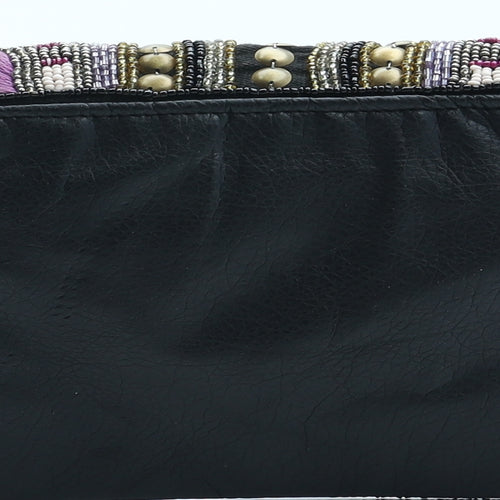 Atmosphere Womens Multicoloured Geometric Polyester Shoulder Bag Size Small
