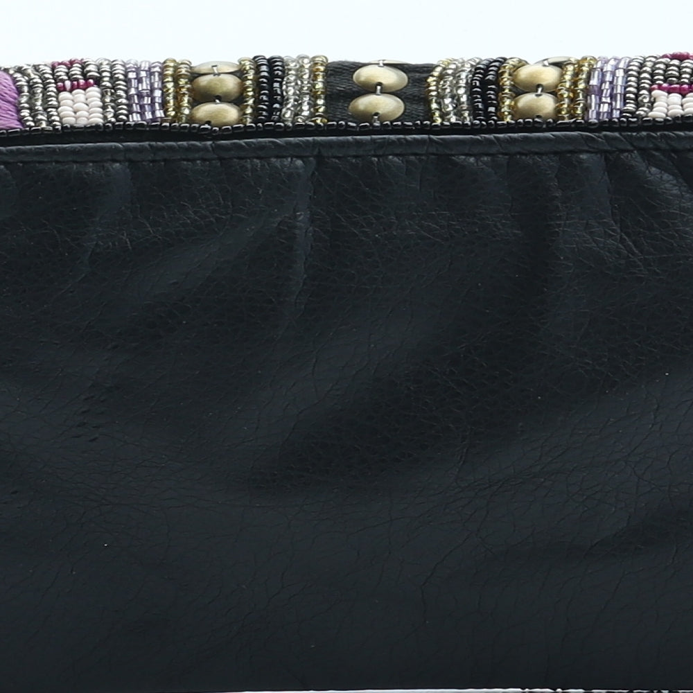 Atmosphere Womens Multicoloured Geometric Polyester Shoulder Bag Size Small