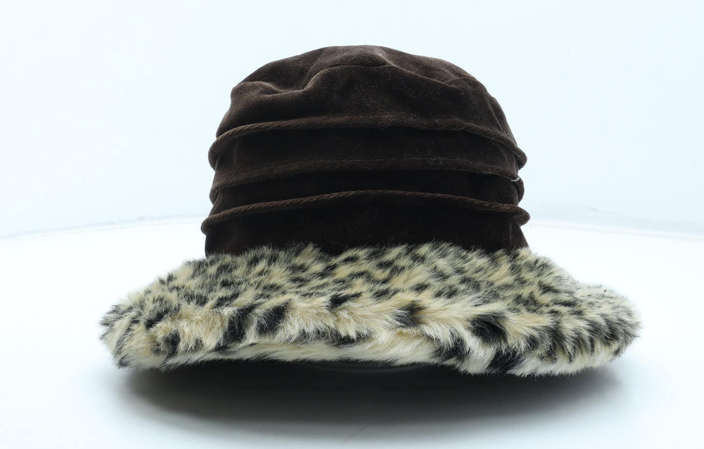 Bermona Trend Womens Brown Acrylic Winter Hat One Size