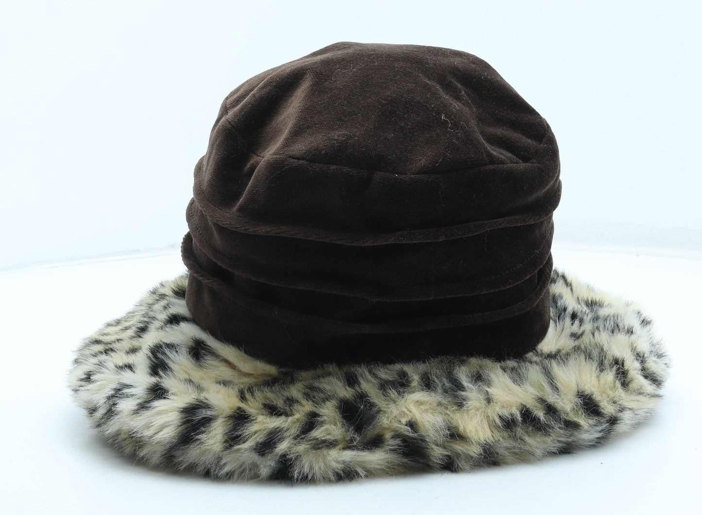 Bermona Trend Womens Brown Acrylic Winter Hat One Size