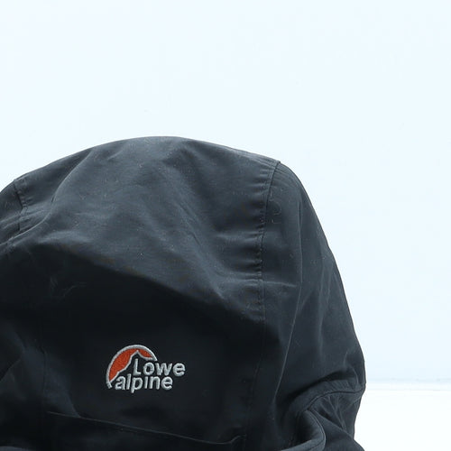 Lowe Alpine Mens Black Nylon Peaked Cap Size L