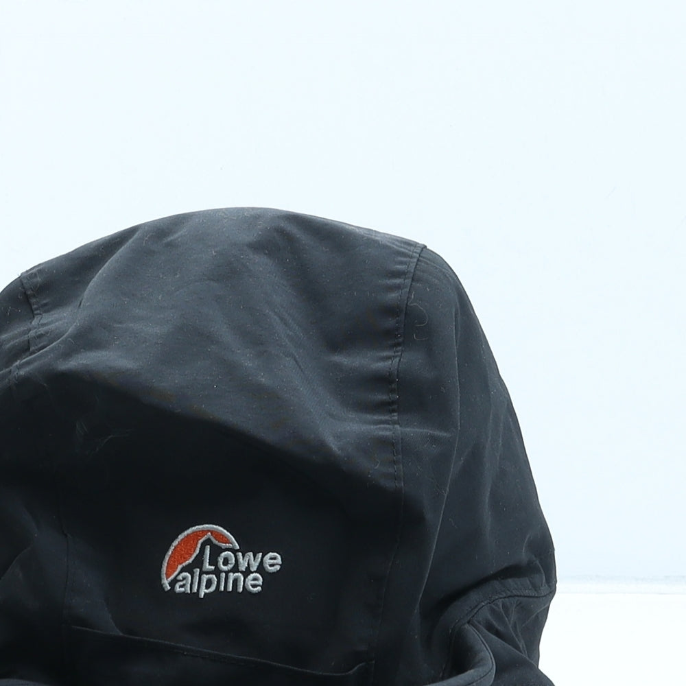 Lowe Alpine Mens Black Nylon Peaked Cap Size L