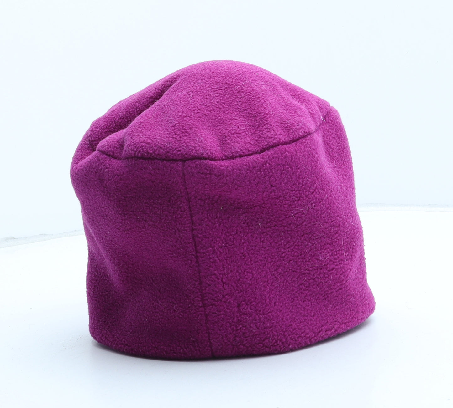 Preworn Womens Purple Polyester Beanie One Size